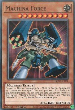 Machina Force - Structure Deck: Mechanized Madness (Common) [SR10 - 007] - El Duelista