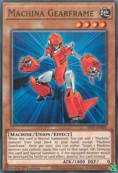 Machina Gearframe - Structure Deck: Mechanized Madness (Common) [SR10 - 005] - El Duelista