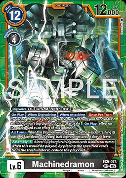 Machinedramon (EX9 - 073) (V.1)⁣ - Versus Monsters⁣ (Secret Rare)⁣ [073] - El Duelista