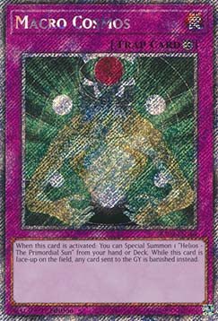Macro Cosmos (V.1 - Platinum Secret Rare)⁣ - Quarter Century Bonanza⁣ (Platinum Secret Rare)⁣ [164] - El Duelista