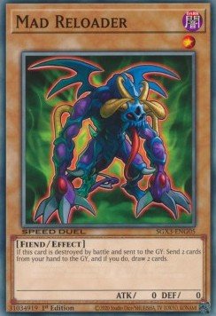 Mad Reloader⁣ - Speed Duel GX: Duelists of Shadows⁣ (Common)⁣ [G05] - El Duelista