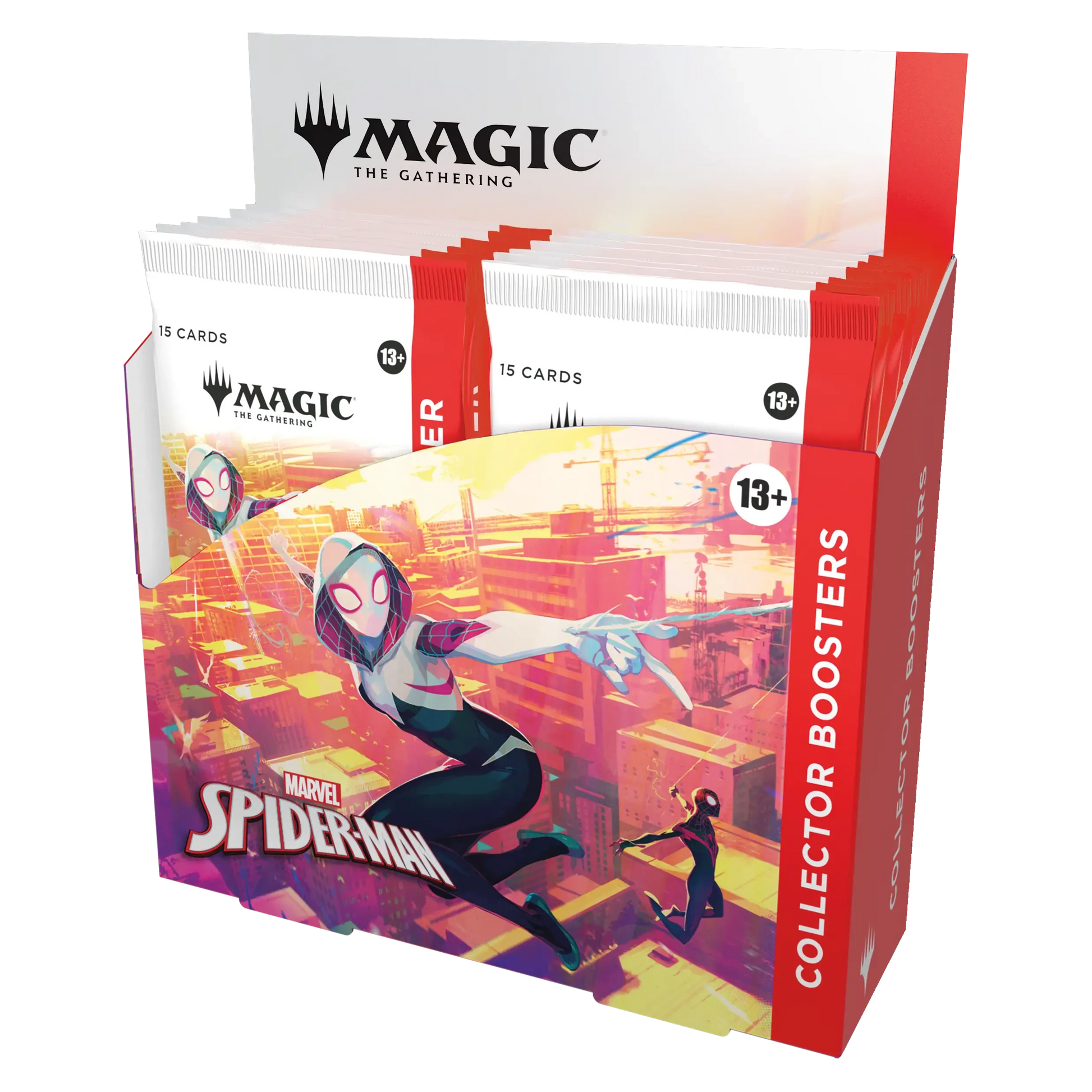 Caja de 12 sobres de coleccionista de Magic: The Gathering | Marvel's Spider-Man en inglés