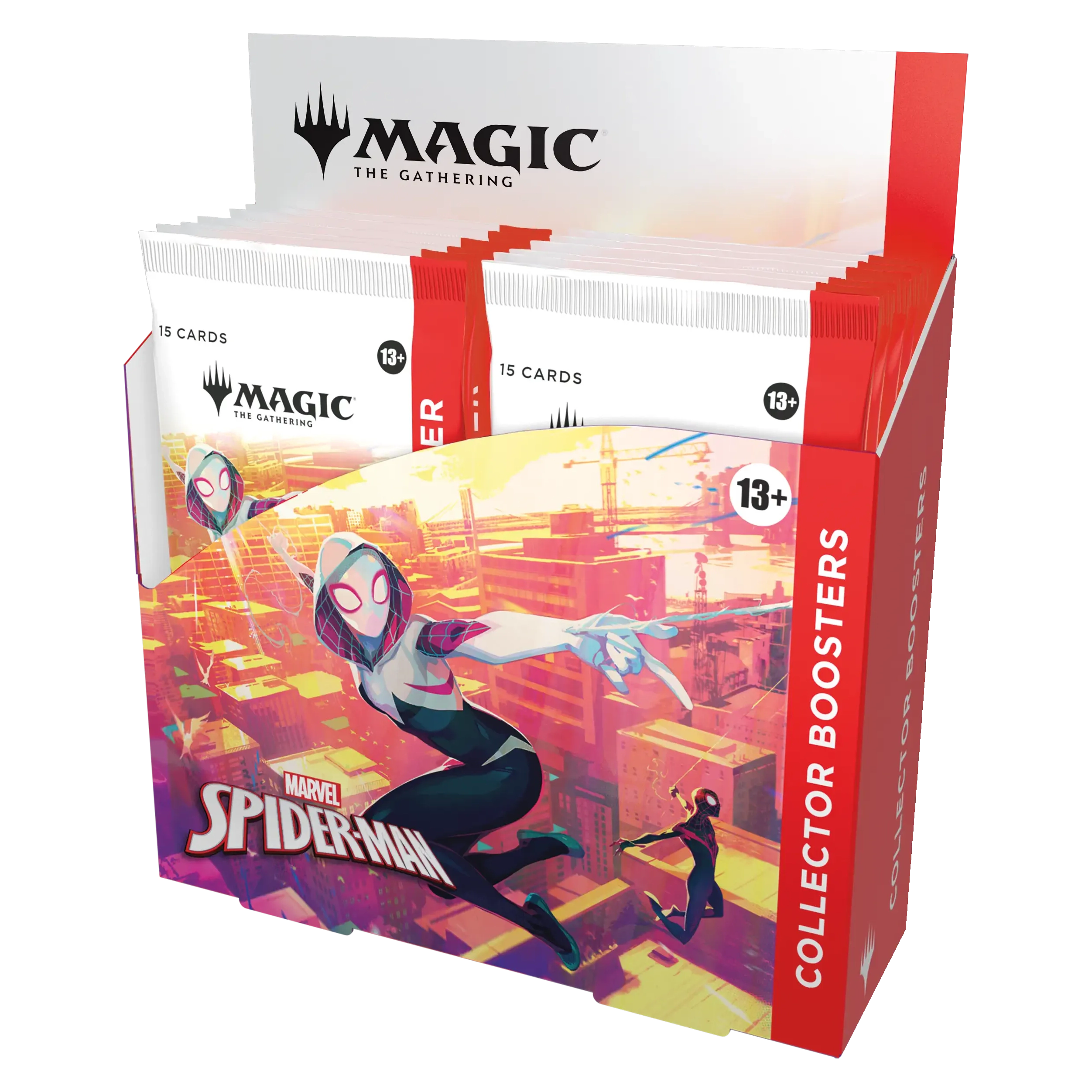Caja de 12 sobres de coleccionista de Magic: The Gathering | Marvel's Spider-Man en inglés