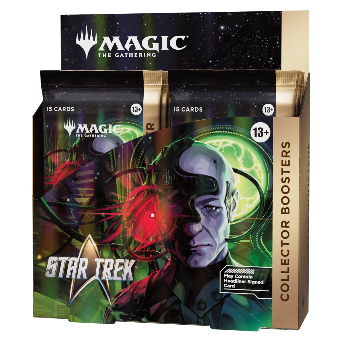Caja de 12 sobres de coleccionista de Magic: The Gathering | Star Trek en inglés