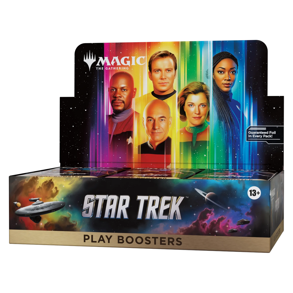Caja de 30 sobres de juego de Magic: The Gathering | Star Trek en inglés