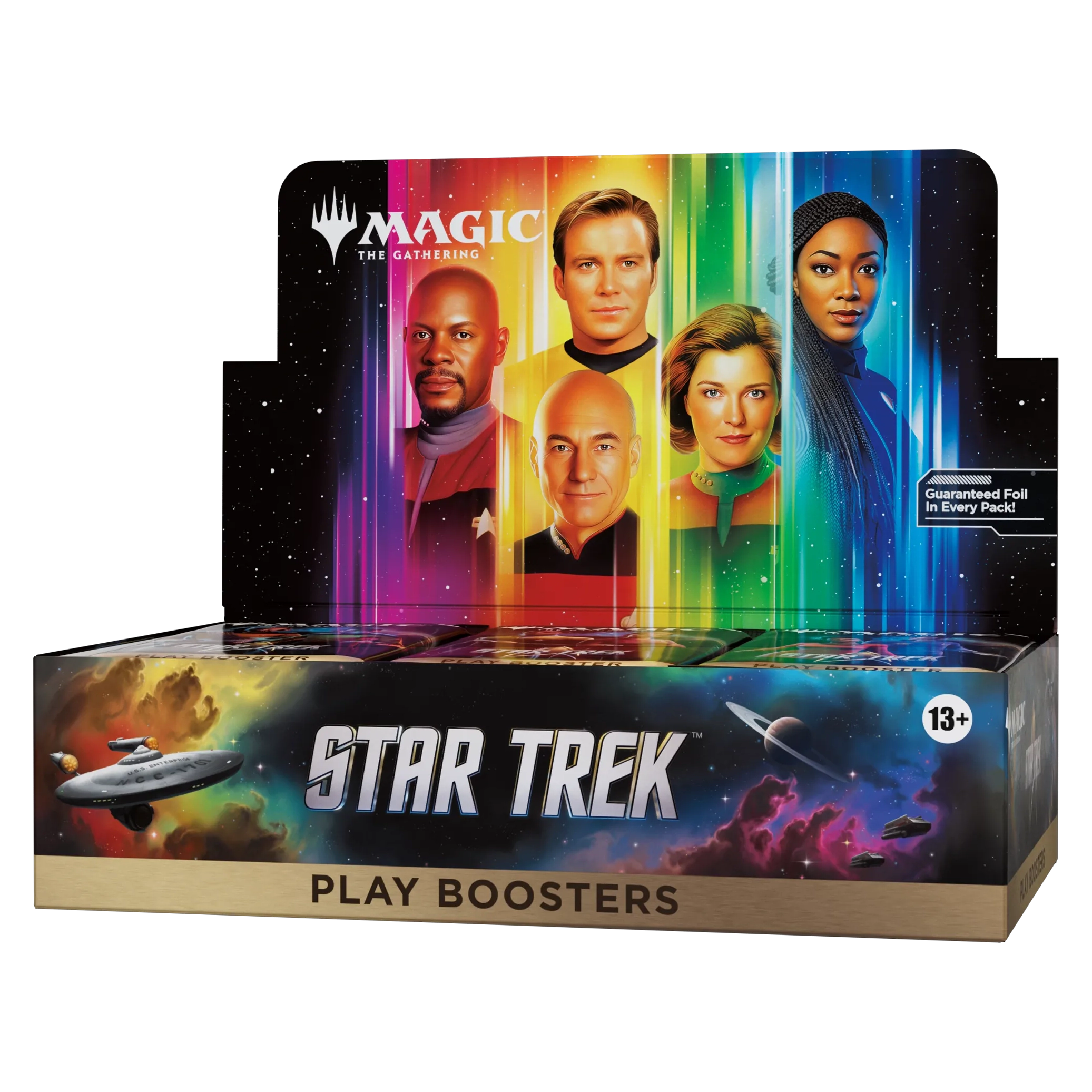 Caja de 30 sobres de juego de Magic: The Gathering | Star Trek en inglés