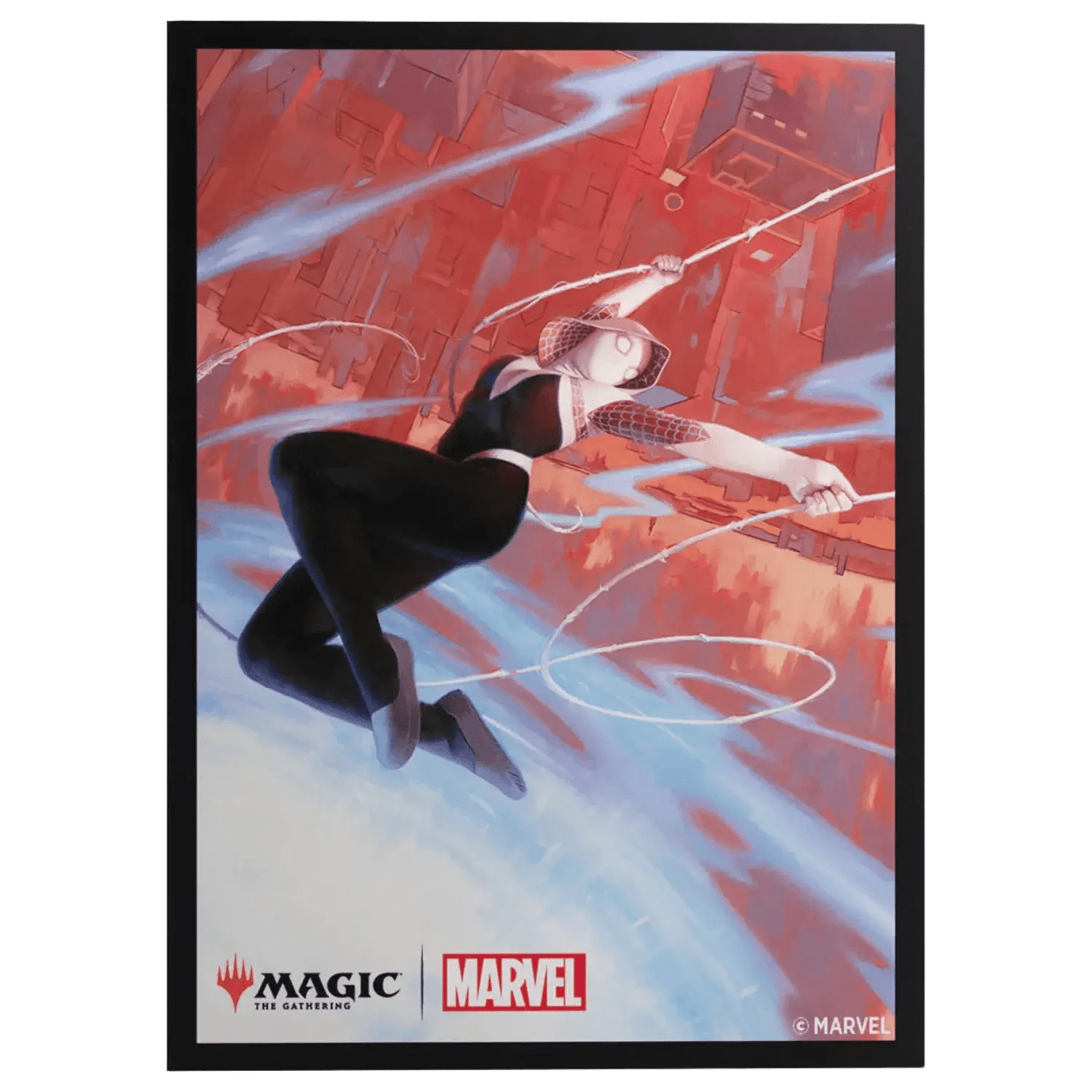 Magic: The Gathering | Marvel's Spider - Man: Gamegenic "Spider - Gwen" Premium Art Sleeves - El Duelista