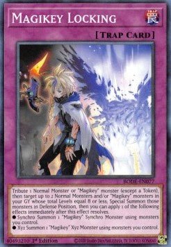 Magikey Locking - Burst of Destiny (Common) [BODE - 077] - El Duelista