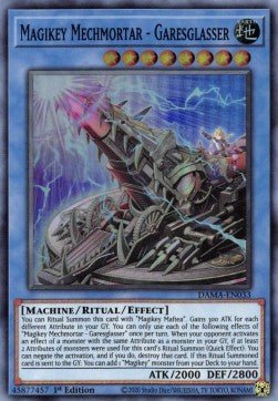 Magikey Mechmortar - Garesglasser - Dawn of Majesty (Super Rare) [DAMA - 033] - El Duelista