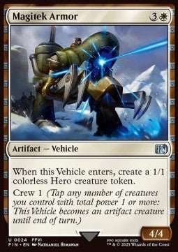 Magitek Armor⁣ - Magic: The Gathering - FINAL FANTASY⁣ (Uncommon)⁣ [24] - El Duelista