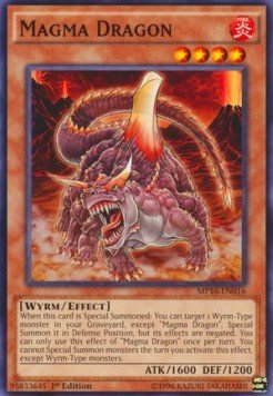 Magma Dragon⁣ - 2016 Mega - Tin Mega Pack⁣ (Common)⁣ [016] - El Duelista