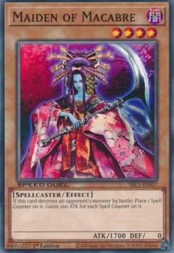 Maiden of Macabre - Speed Duel: Streets of Battle City (Common) [SBC1 - I07] - El Duelista