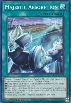 Majestic Absorption - 2022 Tin of the Pharaoh's Gods (Common) [MP22 - 153] - El Duelista
