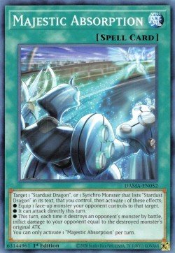 Majestic Absorption - Dawn of Majesty (Common) [DAMA - 052] - El Duelista