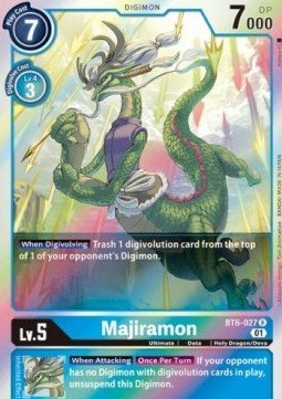 Majiramon (BT6 - 027)⁣ - Double Diamond⁣ (Rare)⁣ [BT6 - 027] - El Duelista