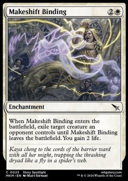 Makeshift Binding⁣ - Murders at Karlov Manor⁣ (Common)⁣ [23] - El Duelista