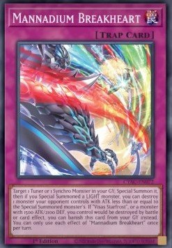 Mannadium Breakheart - Cyberstorm Access (Common) [CYAC - 072] - El Duelista