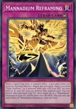 Mannadium Reframing - Cyberstorm Access (Common) [CYAC - 073] - El Duelista