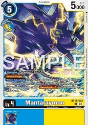 Mantaraymon (BT16 - 022)⁣ - Beginning Observer⁣ (Common)⁣ [022] - El Duelista