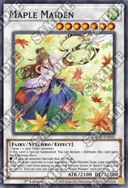 Maple Maiden - Battle of Chaos (Common) [BACH - 042] - El Duelista