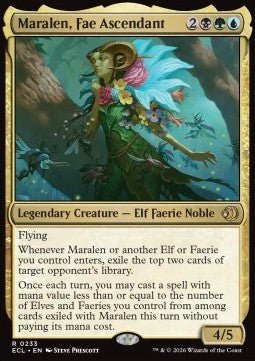 Maralen, Fae Ascendant - Lorwyn Eclipsed (Rare) [ECL - 233] - El Duelista