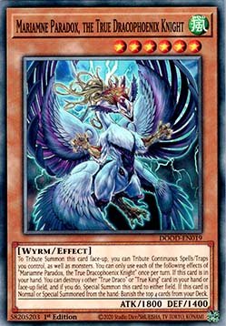 Mariamne Paradox, the True Dracophoenix Knight - Doom of Dimensions (Common) [DOOD - 019] - El Duelista