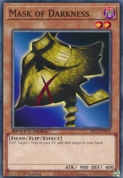 Mask of Darkness⁣ - Speed Duel: Streets of Battle City⁣ (Common)⁣ [F09] - El Duelista