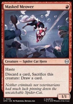 Masked Meower - Magic: The Gathering | Marvel's Spider - Man (Common) [SPM - 82] - El Duelista