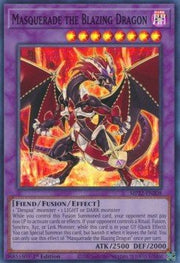 Masquerade the Blazing Dragon - 2022 Tin of the Pharaoh's Gods (Super Rare) [MP22 - 208] - El Duelista