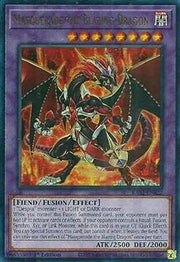 Masquerade the Blazing Dragon (V.2 - Ultra Rare) - 25th Anniversary Rarity Collection II (Ultra Rare) [RA02 - 022] - El Duelista