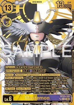 Mastemon (BT23 - 102) (V.3) - Hackers' Slumber (Alternative Art) [BT - 23 - 102] - El Duelista