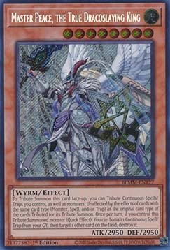 Master Peace, the True Dracoslaying King⁣ - Battles of Legend: Monster Mayhem⁣ (Secret Rare)⁣ [127] - El Duelista