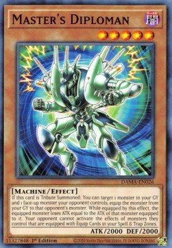 Master's Diploman - Dawn of Majesty (Common) [DAMA - 026] - El Duelista