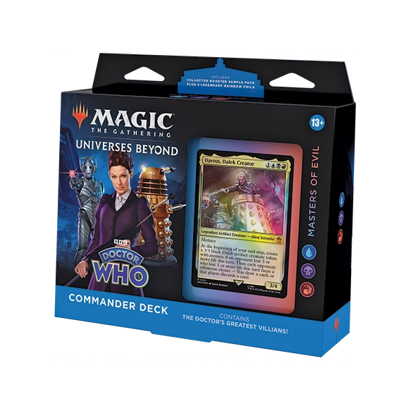 Magic: The Gathering | Doctor Who: Masters of Evil Commander Deck, caja sellada