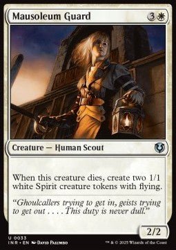 Mausoleum Guard⁣ - Innistrad Remastered⁣ (Uncommon)⁣ [33] - El Duelista