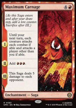 Maximum Carnage - Magic: The Gathering | Marvel's Spider - Man (Rare) [SPM - 83] - El Duelista