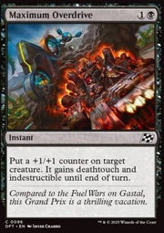 Maximum Overdrive⁣ - Aetherdrift⁣ (Common)⁣ [96] - El Duelista