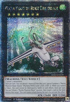 Mecha Phantom Beast Dracossack (V.5 - Quarter Century Secret Rare) - Quarter Century Bonanza (Quarter Century Secret Rare) [RA03 - 039] - El Duelista