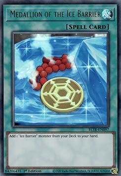 Medallion of the Ice Barrier (V.1 - Ultra Rare)⁣ - Battles of Legend: Terminal Revenge⁣ (Ultra Rare)⁣ [097] - El Duelista