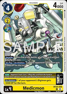 Medicmon (BT24 - 036) - Time Stranger (Common) [BT - 24 - 036] - El Duelista