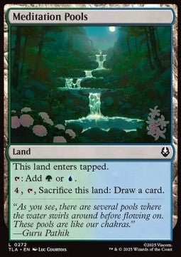 Meditation Pools - Magic: The Gathering | Avatar: The Last Airbender (Common) [TLA - 272] - El Duelista