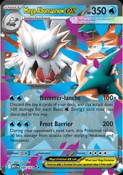 Mega Abomasnow ex - Mega Evolution (Double Rare) [MEG - 036] - El Duelista