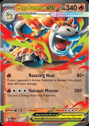 Mega Camerupt ex - Mega Evolution (Double Rare) [MEG - 022] - El Duelista