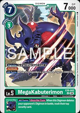 MegaKabuterimon (EX8 - 042) (V.1)⁣ - Chain of Liberation⁣ (Uncommon)⁣ [042] - El Duelista