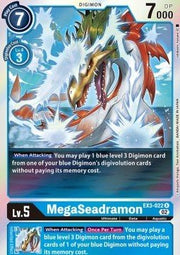 MegaSeadramon (EX3 - 022)⁣ - Draconic Roar⁣ (Rare)⁣ [022] - El Duelista