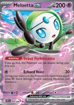 Meloetta ex - Black Bolt (Double Rare) [BLK - 044] - El Duelista