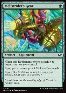 Meltstrider's Gear⁣ - Edge of Eternities⁣ (Common)⁣ [198] - El Duelista