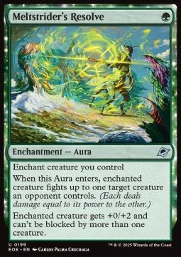 Meltstrider's Resolve⁣ - Edge of Eternities⁣ (Uncommon)⁣ [199] - El Duelista