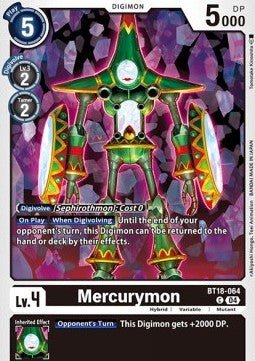 Mercurymon (BT18 - 064)⁣ - Special Booster Ver 2.0⁣ (Common)⁣ [064] - El Duelista