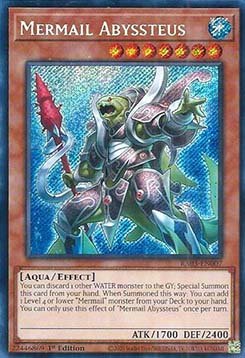 Mermail Abyssteus (V.3 - Secret Rare)⁣ - Quarter Century Bonanza⁣ (Secret Rare)⁣ [007] - El Duelista